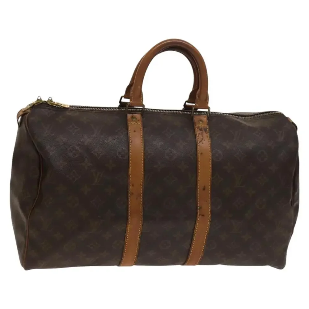 LOUIS VUITTON Monogram Keepall 45 Boston Bag M41428